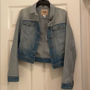 Paige light denim Jean jacket